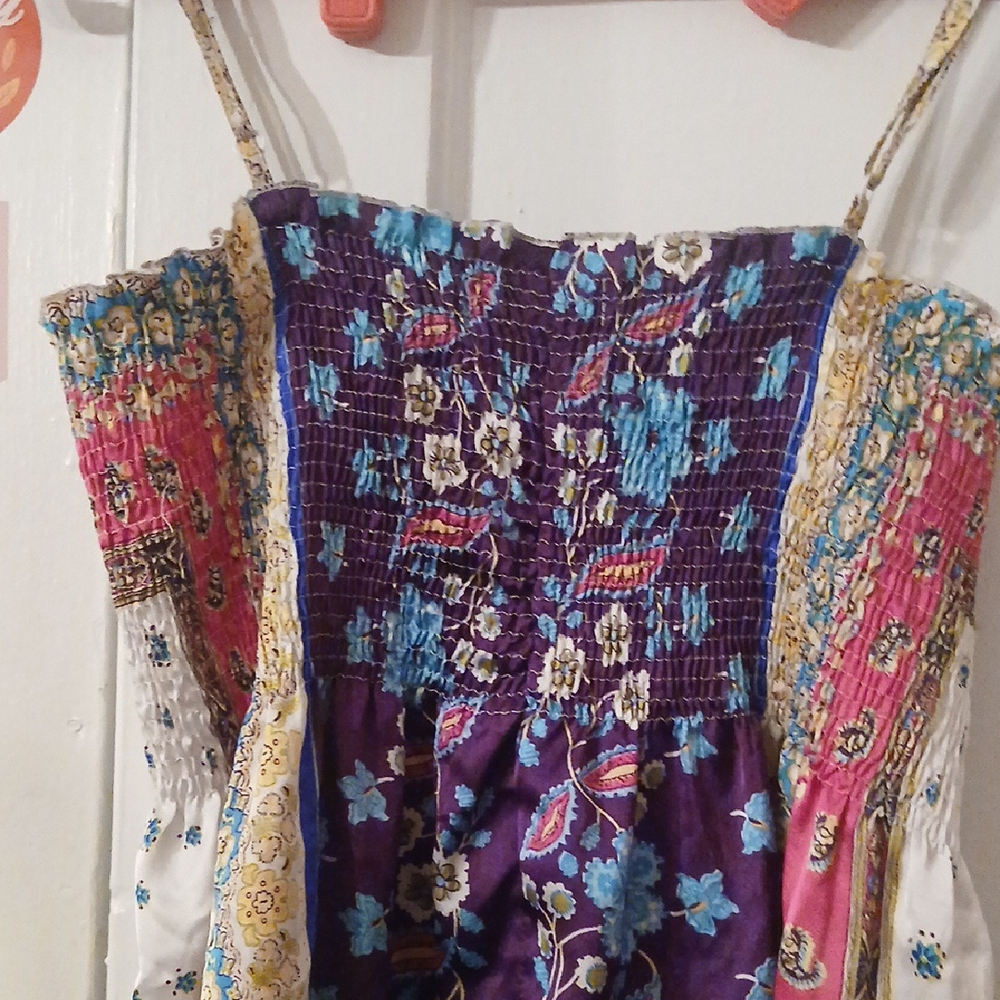 Bohemian Smocked Dress - Picture 6 of 6
